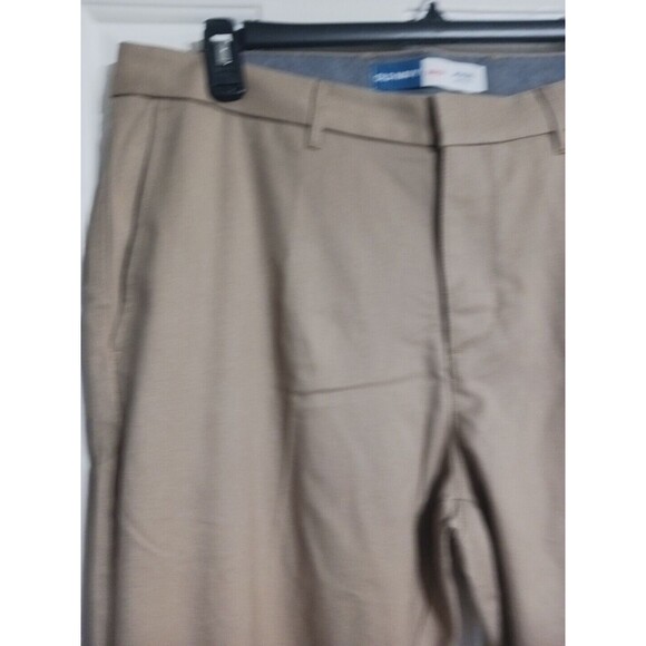 NWT Men's Old Navy Athletic Dress Pants Size 38x34 Khaki - Picture 2 of 9